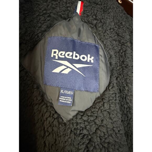 NWOT Reebok Mens Wind Water Resistant Insulated Puffer Jackets Black Sz XL - Picture 13 of 16
